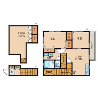 弄月館の間取り