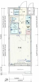 ルーブル蒲田南参番館【3階】の間取り