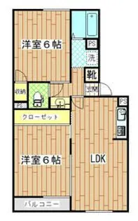 東京都八王子市大和田町5【マンション】の間取り