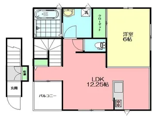 ブルーマーレ【2階】の間取り
