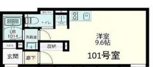 Fols Class 四谷三丁目【1階】の間取り