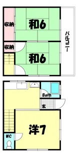 兵庫県神戸市東灘区住吉宮町2【一戸建】の間取り