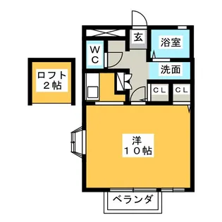 プレリュード【2階】の間取り