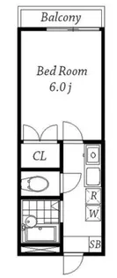 FKハイム【2階】の間取り