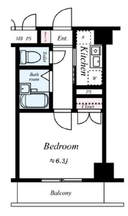 サンテミリオン芦花公園【2階】の間取り
