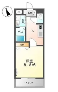 アルファルドIII【1階】の間取り