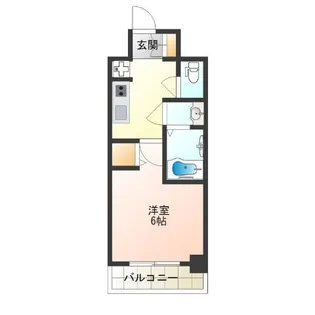 グランパシフィック長橋【5階】の間取り