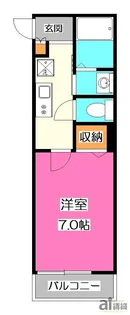 埼玉県入間市豊岡3【アパート】の間取り