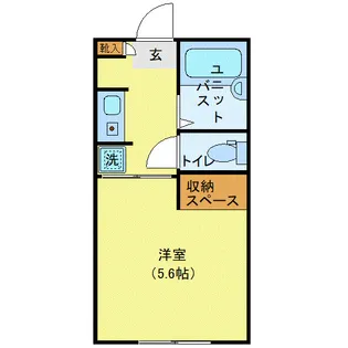 リブレス蕨【2階】の間取り