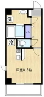 ラヴィエント南千住III【7階】の間取り