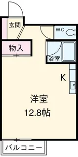 フィールドハウス末広弐番館【2階】の間取り