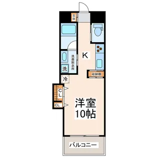 エストゥディオ・デルディア【2階】の間取り