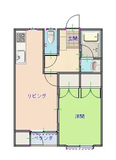 シンフォニー21【2階】の間取り