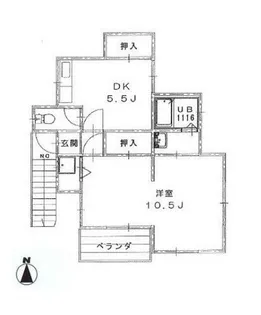 K Lien【2階】の間取り
