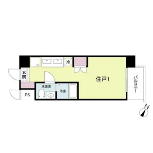 レジディア比治山公園【3階】の間取り
