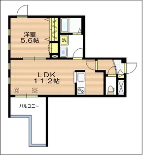 CASA DEO【3階】の間取り