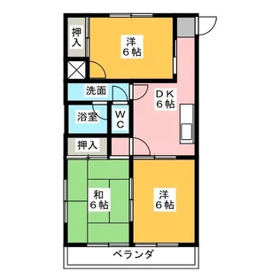 なごやセントポーリア【3階】の間取り
