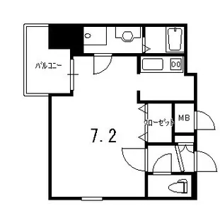 アクアプレイス京都二条城【5階】の間取り