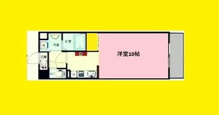 カーサスペリオーレII【4階】の間取り