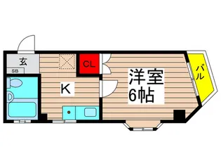 カ-サ ソシアル【2階】の間取り