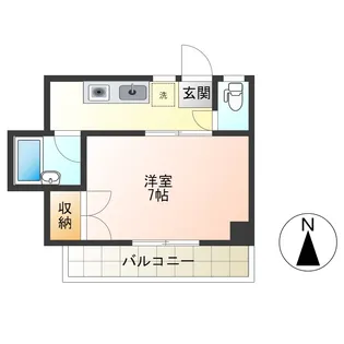 ナガヤハイツ【2階】の間取り