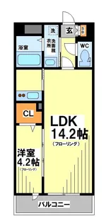 エテルノ アイ【4階】の間取り