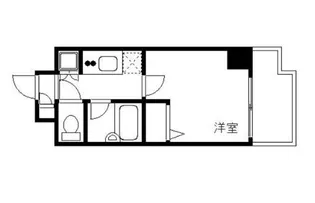 スカイコート森下【7階】の間取り