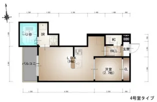 REGALEST-S宇品御幸【1階】の間取り
