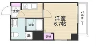AZEST立石♯R【2階】の間取り