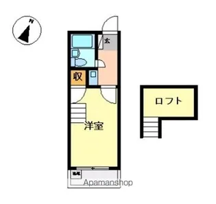 パレドール福島【2階】の間取り