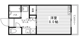 ラピスラズリー88【2階】の間取り