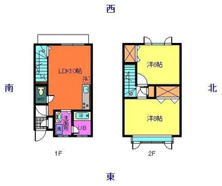 サンテラザ【1階】の間取り