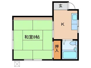 メゾン山崎【1階】の間取り