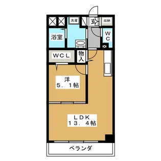 ステップコート【2階】の間取り