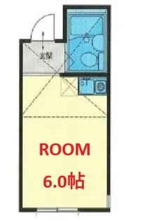 スカイヴィレッジ和田町【1階】の間取り