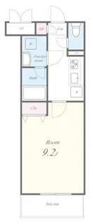 Tenue三田【5階】の間取り