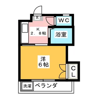 リバーサイド雨宮【1階】の間取り