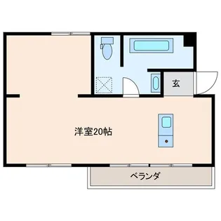 玉川ベース【2階】の間取り