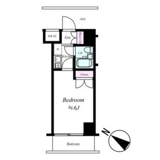 ステージファースト武蔵小山【9階】の間取り