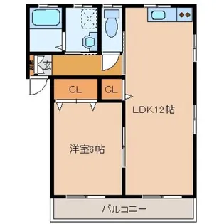 Cube【2階】の間取り