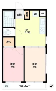 MAC武蔵野コート【1階】の間取り