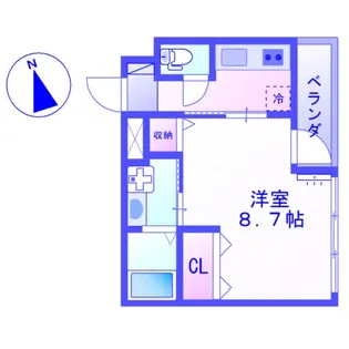 レガシープレイス湘南【2階】の間取り