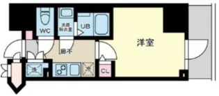 プライマル品川大森海岸【1階】の間取り