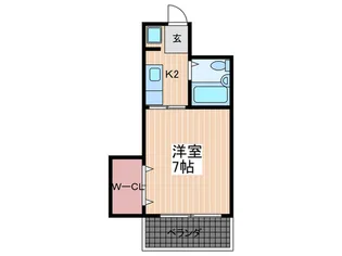 第2藤哲ビル【2階】の間取り