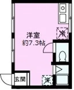 UNA CASITA TS【1階】の間取り