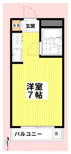 ハイツ高円寺館【3階】の間取り