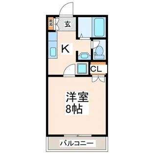 トータス1番館【1階】の間取り