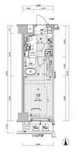 メインステージ東向島II【4階】の間取り