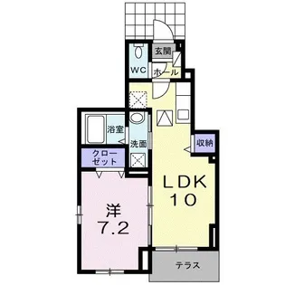 セントリーパーク【1階】の間取り