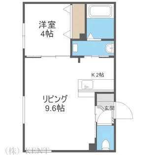 GRAND PLACE HASSAMU(グランプラス発寒)【1階】の間取り